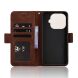 Чехол-книжка с карманами Deexe Wallet Stand для Xiaomi 17T - Brown (408808Z). Фото 4 из 15