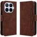 Чехол-книжка с карманами Deexe Wallet Stand для Xiaomi 17T - Brown (408808Z). Фото 1 из 15