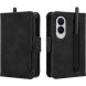 Чехол-книжка с карманами Deexe Wallet Stand (Pencil Slot) для Samsung Galaxy Fold 8 - Black (424584B). Фото 1 из 6