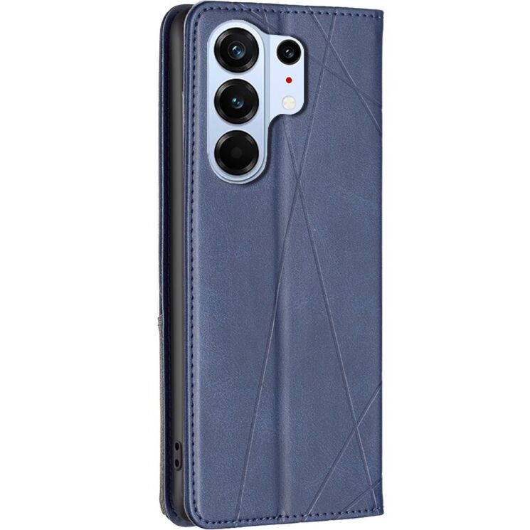 Чехол-книжка с карманами UniCase Geometric Pattern для TECNO Camon 50 Pro - Blue (409600L) Чехол-книжка с карманами UniCase Geometric Pattern для TECNO Camon 50 Pro - Blue: фото 3 из 9