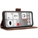 Чохол-книжка з кишеньками Deexe Wallet Stand для Nothing Phone (4b) - Brown (218406Z). Фото 6 з 15