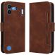 Чохол-книжка з кишеньками Deexe Wallet Stand для Nothing Phone (4b) - Brown (218406Z). Фото 1 з 15