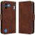 Чехол-книжка с кармашками Deexe Wallet Stand для Nothing Phone (4b) - Brown: фото 1 из 15