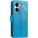 Чехол-книжка с рисунком UniCase Butterfly Pattern для Xiaomi Poco X8 Pro - Blue (409026L). Фото 6 из 10