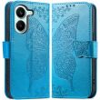 Чехол-книжка с рисунком UniCase Butterfly Pattern для Xiaomi Poco X8 Pro - Blue (409026L)