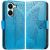 Чехол-книжка с рисунком UniCase Butterfly Pattern для Xiaomi Poco X8 Pro - Blue: фото 1 из 10