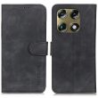 Чехол-книжка с застежкой KHAZNEH Retro Wallet для Motorola Signature - Black (407609B)