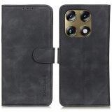Чохол-книжка з застібкою KHAZNEH Retro Wallet для Motorola Signature - Black: фото 1 з 7