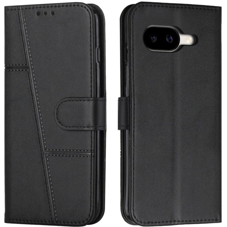Чехол-книжка с застежкой UniCase Jet Cover для Google Pixel 10a - Black: фото 1 из 10