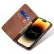 Чехол-книжка UniCase Jeans Wallet для Apple iPhone 16 Plus - Coffee (360610C). Фото 2 из 6