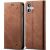 Чехол-книжка UniCase Jeans Wallet для Apple iPhone 16 Plus - Coffee: фото 1 из 6