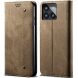 Чехол-книжка UniCase Jeans Wallet для Xiaomi Poco F6 Pro - Khaki (354926K). Фото 1 из 6