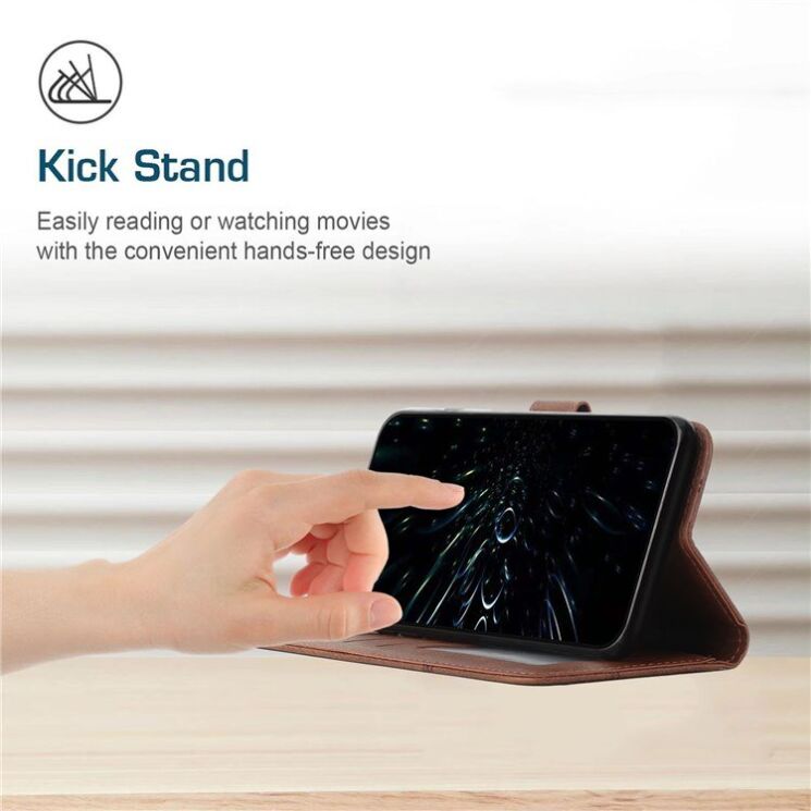 Чехол-книжка UniCase Jet Cover для Google Pixel 7 Pro - Brown: фото 9 из 11