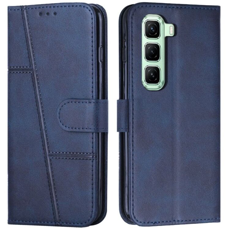 Чехол-книжка UniCase Jet Cover для Infinix Hot 50 Pro Plus - Sapphire: фото 1 из 10