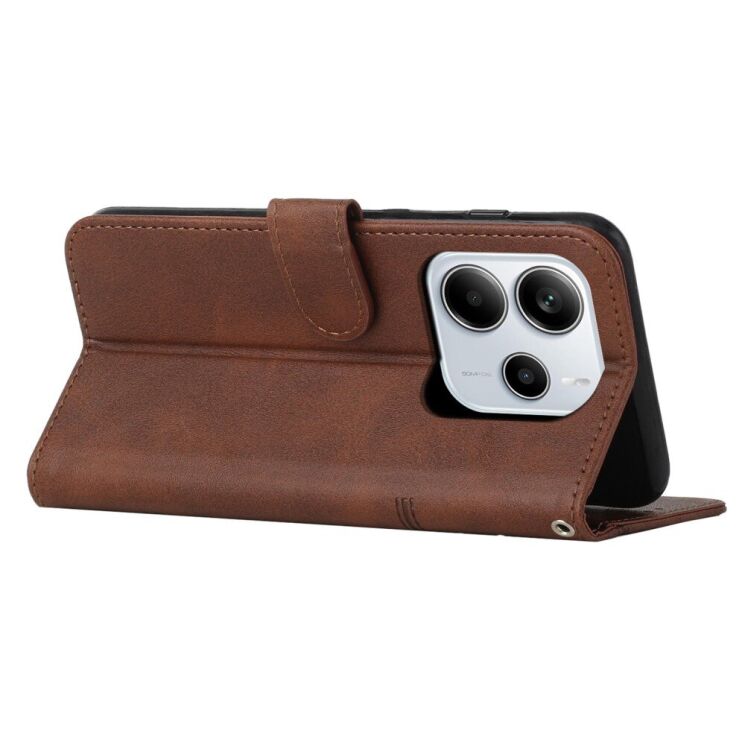 Чохол-книжка UniCase Jet Cover для Xiaomi Redmi Note 14 4G - Brown: фото 3 з 10