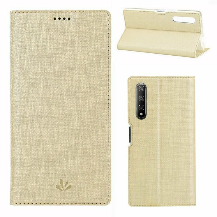 Чехол-книжка VILI DMX Style для Huawei P Smart Pro / Honor 9X (for China) - Gold: фото 1 из 9