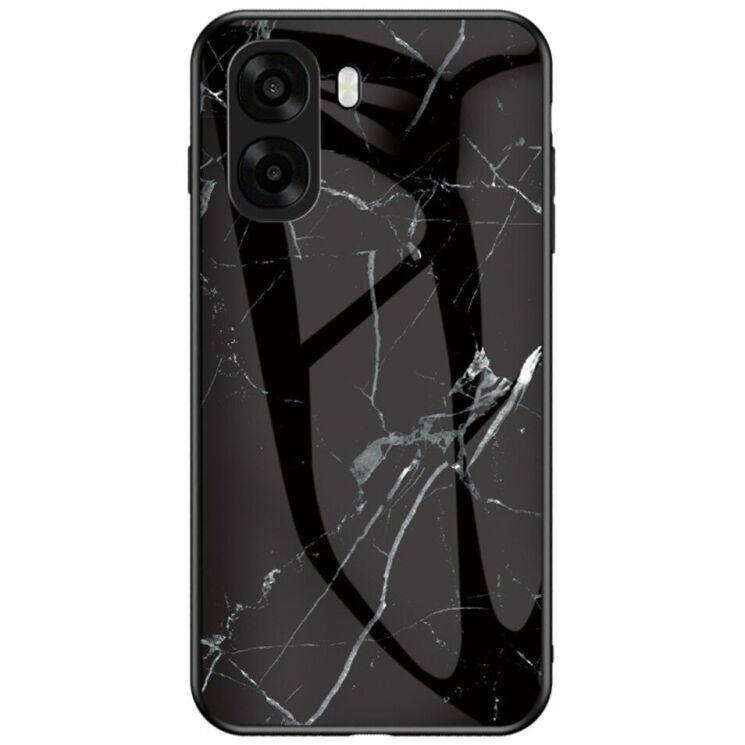 Чехол с рисунком Deexe Gradient Pattern для OPPO A6x - Black: фото 1 из 8