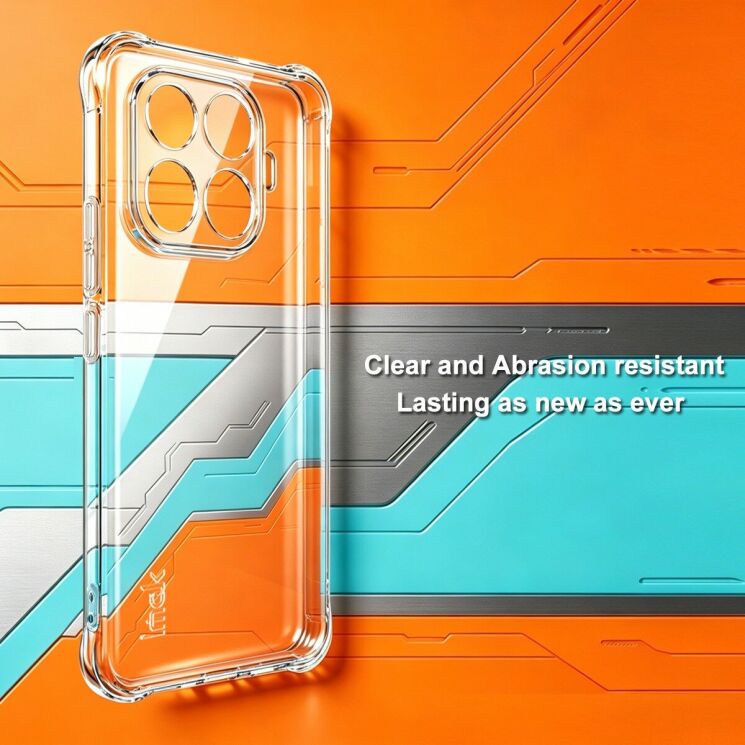 Чохол з посиленими кутами IMAK Airbag MAX Case для Xiaomi 17T Pro - Transparent (422333T) Чохол з посиленими кутами IMAK Airbag MAX Case для Xiaomi 17T Pro - Transparent: фото 3 з 9