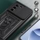 Чехол с защитой камеры Deexe Armor Shield для Infinix Hot 70 - Black (422002B). Фото 6 из 9