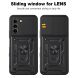 Чехол с защитой камеры Deexe Armor Shield для Infinix Hot 70 - Black (422002B). Фото 2 из 9