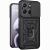 Чохол із захистом камери Deexe Armor Shield для Motorola Moto G57 / G57 Power / G67 Power - Black: фото 1 з 9