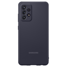 Чохол Silicone Cover для Samsung Galaxy A52 (A525) / A52s (A528) EF-PA525TBEGRU - Black: фото 1 з 7