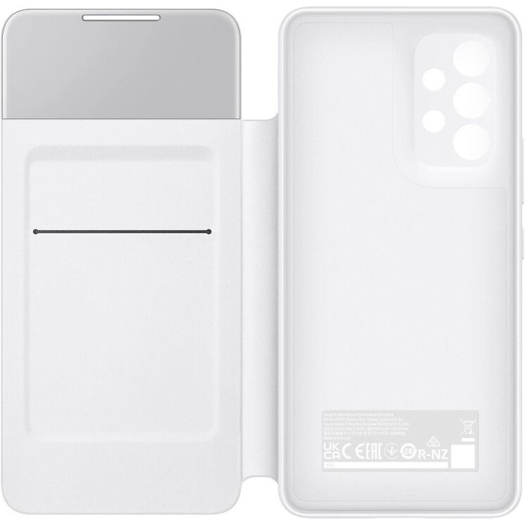 Чехол Smart S View Wallet Cover для Samsung Galaxy A53 (A536) EF-EA536PWEGRU - White: фото 5 из 5