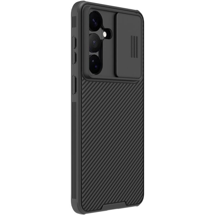 Чехол со шторкой для камеры NILLKIN CamShield Pro для Samsung Galaxy S26 FE - Black (412725B) Чехол со шторкой для камеры NILLKIN CamShield Pro для Samsung Galaxy S26 FE - Black: фото 2 из 15