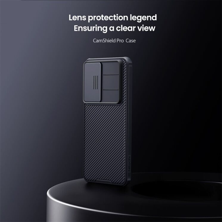 Чехол со шторкой для камеры NILLKIN CamShield Pro для Samsung Galaxy S26 FE - Black (412725B) Чехол со шторкой для камеры NILLKIN CamShield Pro для Samsung Galaxy S26 FE - Black: фото 11 из 15