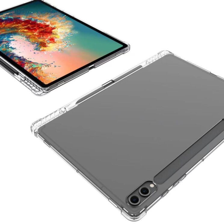 Чехол UniCase Airbag Max для Samsung Galaxy Tab S10 Ultra - Transparent: фото 5 из 6