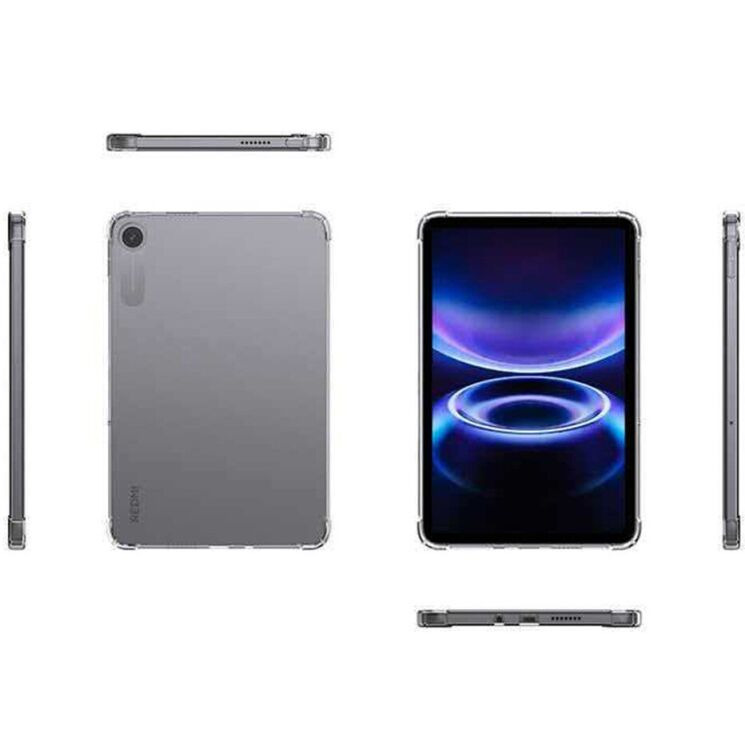 Чехол UniCase Airbag Max для Xiaomi Redmi Pad 2 SE - Transparent: фото 5 из 5