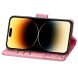 Чехол UniCase Butterfly Pattern для Apple iPhone 15 Pro - Pink (329366P). Фото 3 из 5