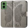 Чехол UniCase Butterfly Pattern для Motorola Moto G35 - Grey (367911H)