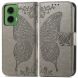 Чехол UniCase Butterfly Pattern для Motorola Moto G35 - Grey (367911H). Фото 1 из 7