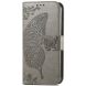 Чехол UniCase Butterfly Pattern для Motorola Moto G35 - Grey (367911H). Фото 5 из 7