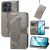 Чохол UniCase Butterfly Pattern для Motorola Moto G86 - Grey: фото 1 з 10