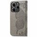 Чехол UniCase Butterfly Pattern для TECNO Spark 20 Pro - Grey (345421H). Фото 5 из 8