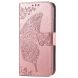 Чехол UniCase Butterfly Pattern для Xiaomi Redmi Note 14 Pro 5G - Rose Gold (373123RG). Фото 4 из 9