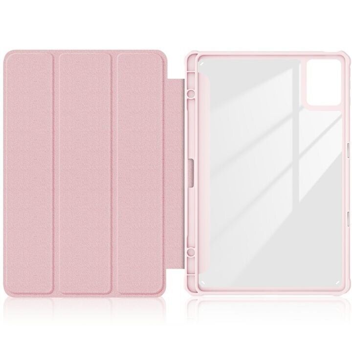 Чeхол UniCase Folio Style для Lenovo Tab K11 Plus - Pink: фото 2 из 12