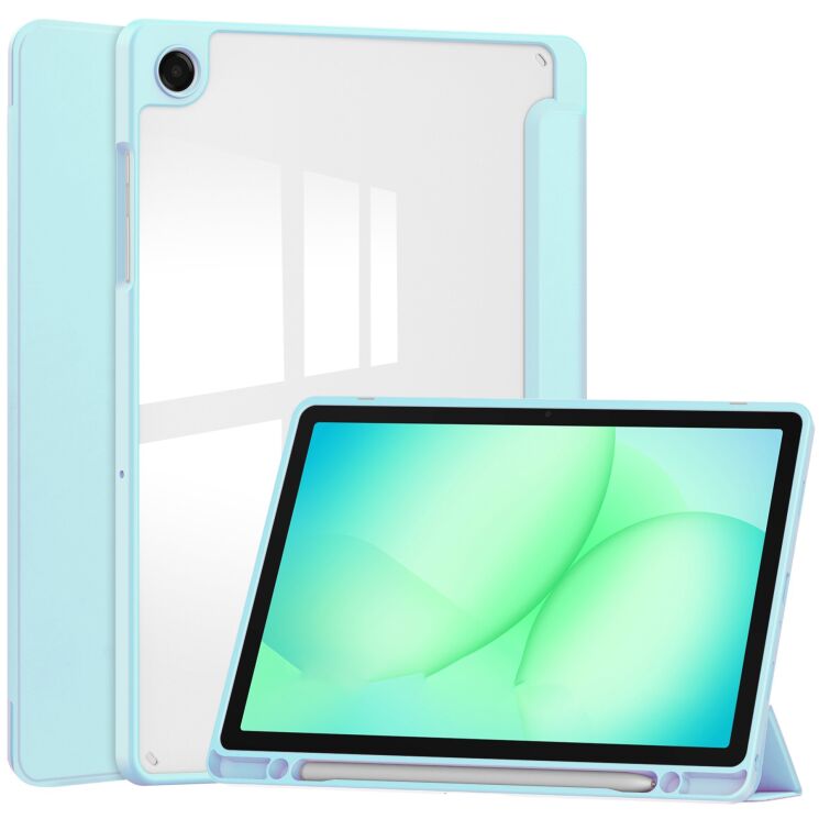 Чeхол UniCase Folio Style для Samsung Galaxy Tab A11 Plus (X230/236) - Baby Blue (401615TT) Чeхол UniCase Folio Style для Samsung Galaxy Tab A11 Plus (X230/236) - Baby Blue: фото 1 из 8