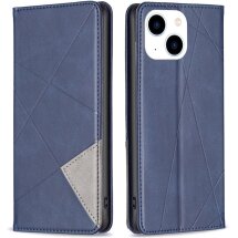 Чехол UniCase Geometric Pattern для Apple iPhone 15 - Blue: фото 1 из 7