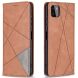 Чехол UniCase Geometric Pattern для Samsung Galaxy A22 5G (A226) - Coffee (298915C). Фото 2 из 9