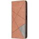 Чехол UniCase Geometric Pattern для Samsung Galaxy A22 5G (A226) - Coffee (298915C). Фото 3 из 9