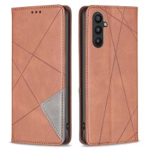 Чохол UniCase Geometric Pattern для Samsung Galaxy A34 (A346) - Coffee: фото 1 з 7