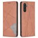 Чохол UniCase Geometric Pattern для Samsung Galaxy A34 (A346) - Coffee (319802C). Фото 1 з 7