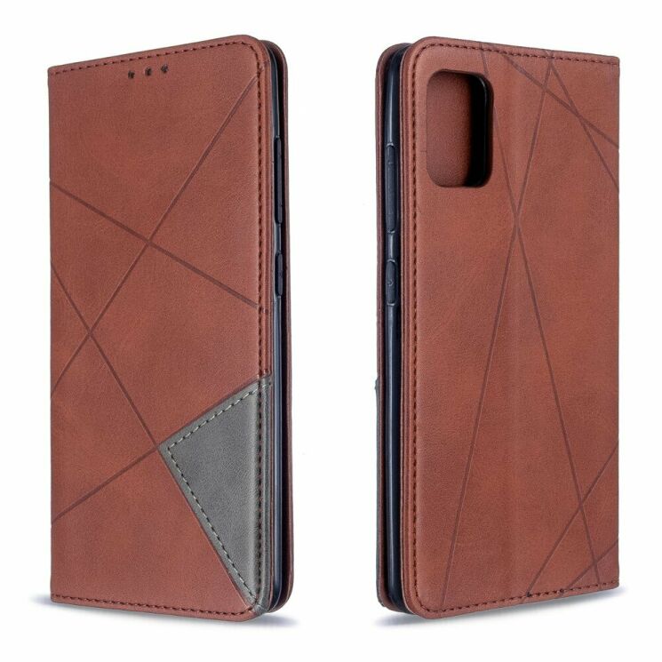 Чохол UniCase Geometric Pattern для Samsung Galaxy A51 - Coffee: фото 4 з 11