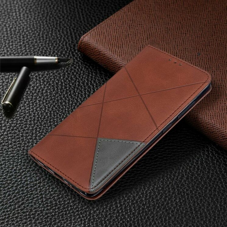 Чохол UniCase Geometric Pattern для Samsung Galaxy A51 - Coffee: фото 5 з 11