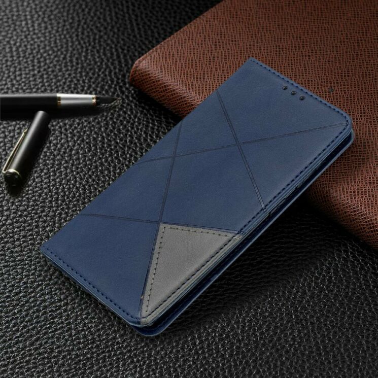 Чехол UniCase Geometric Pattern для Samsung Galaxy S20 (G980) - Blue: фото 5 из 11