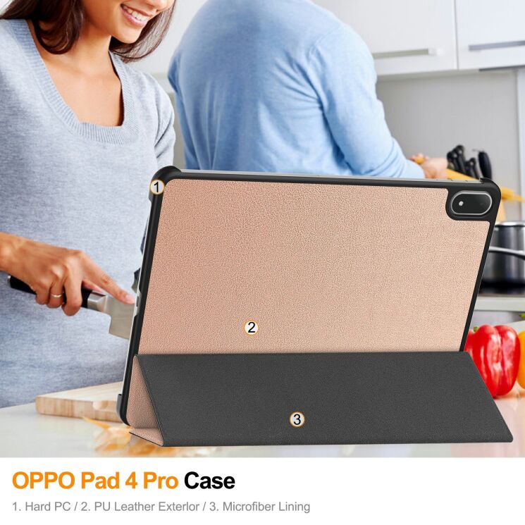 Чохол UniCase Slim для OnePlus Pad 2 Pro / Pad 3 - Black: фото 10 з 10