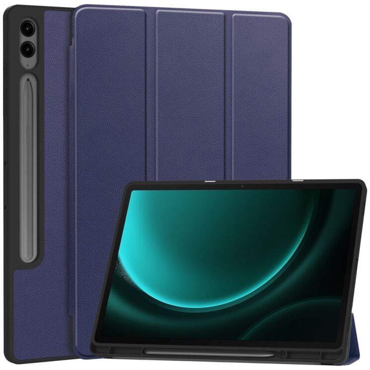 Чехол UniCase Soft UltraSlim для Samsung Galaxy Tab S10 Plus - Dark Blue: фото 1 из 10